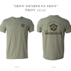 "Iron Sharpens Iron" T-Shirt LARGE