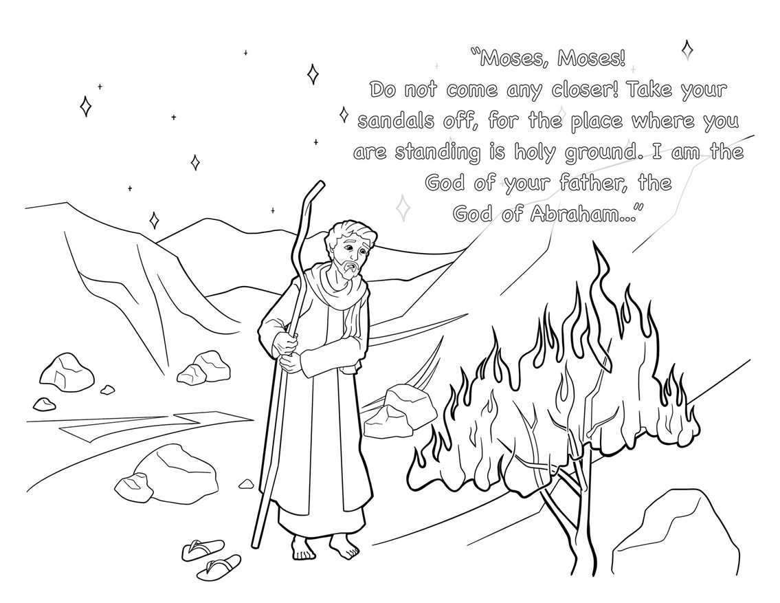 father abraham coloring page