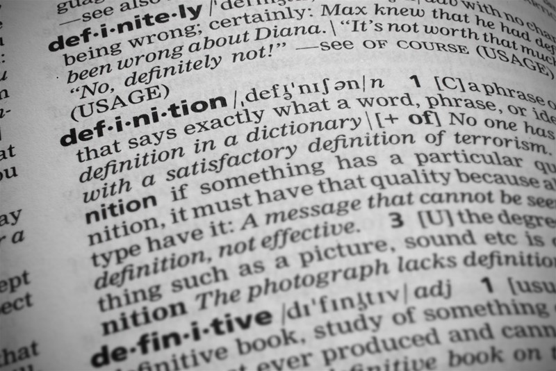 Why Definitions Matter